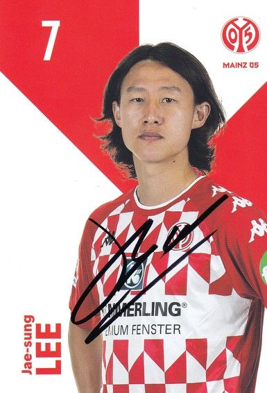 Autogramm Fussball | FSV Mainz 05 | 2021 | Jae-sung LEE