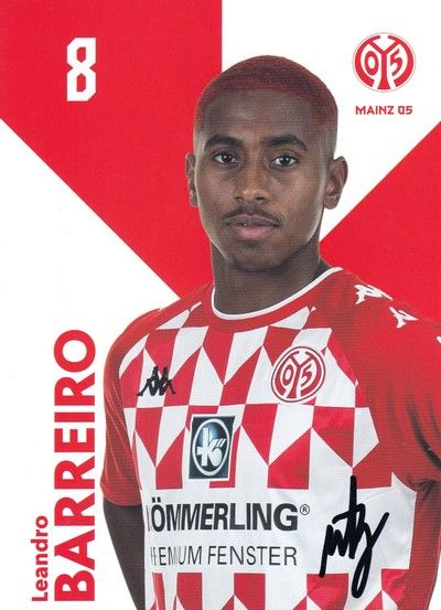 Autogramm Fussball | FSV Mainz 05 | 2021 | Leandro BARREIRO