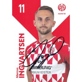 Autogramm Fussball | FSV Mainz 05 | 2021 | Marcus INGVARTSEN