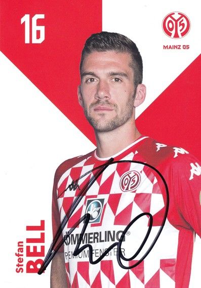 Autogramm Fussball | FSV Mainz 05 | 2021 | Stefan BELL