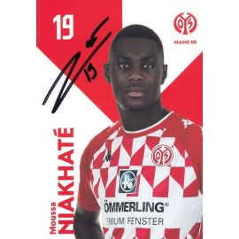 Autogramm Fussball | FSV Mainz 05 | 2021 | Moussa NIAKHATE