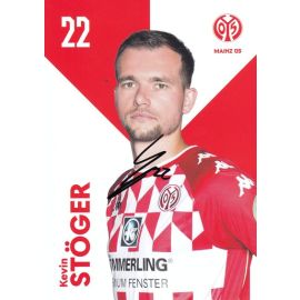 Autogramm Fussball | FSV Mainz 05 | 2021 | Kevin STÖGER