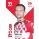 Autogramm Fussball | FSV Mainz 05 | 2021 | Kevin STÖGER