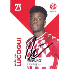 Autogramm Fussball | FSV Mainz 05 | 2021 | Anderson LUCOQUI