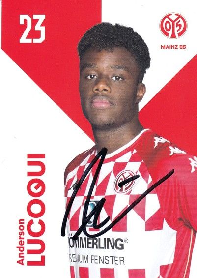 Autogramm Fussball | FSV Mainz 05 | 2021 | Anderson LUCOQUI