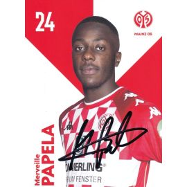 Autogramm Fussball | FSV Mainz 05 | 2021 | Merveille PAPELA