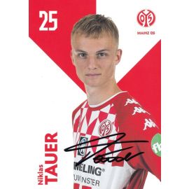 Autogramm Fussball | FSV Mainz 05 | 2021 | Niklas TAUER