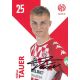 Autogramm Fussball | FSV Mainz 05 | 2021 | Niklas TAUER