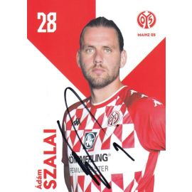 Autogramm Fussball | FSV Mainz 05 | 2021 | Adam SZALAI
