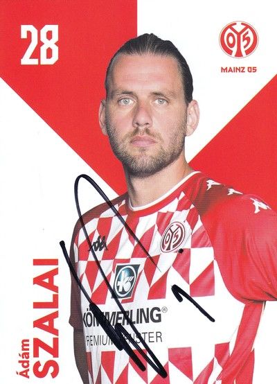 Autogramm Fussball | FSV Mainz 05 | 2021 | Adam SZALAI