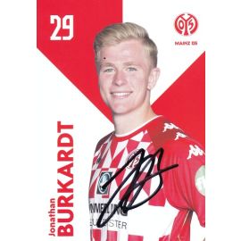 Autogramm Fussball | FSV Mainz 05 | 2021 | Jonathan BURKHARDT