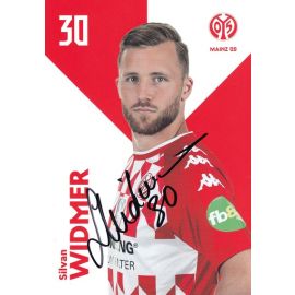 Autogramm Fussball | FSV Mainz 05 | 2021 | Silvan WIDMER