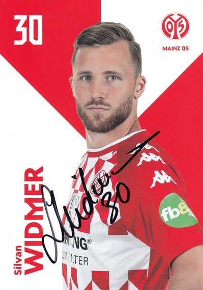 Autogramm Fussball | FSV Mainz 05 | 2021 | Silvan WIDMER
