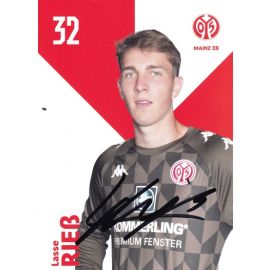 Autogramm Fussball | FSV Mainz 05 | 2021 | Lasse RIESS