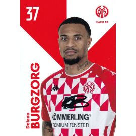 Autogramm Fussball | FSV Mainz 05 | 2021 | Delano BURGZORG
