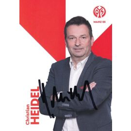 Autogramm Fussball | FSV Mainz 05 | 2021 | Christian HEIDEL