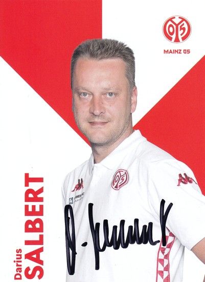 Autogramm Fussball | FSV Mainz 05 | 2021 | Darius SALBERT