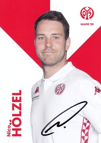 Autogramm Fussball | FSV Mainz 05 | 2021 | Nico HÖLZEL