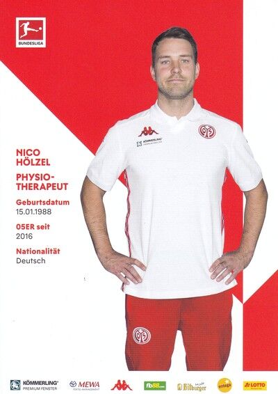 Autogramm Fussball | FSV Mainz 05 | 2021 | Nico HÖLZEL