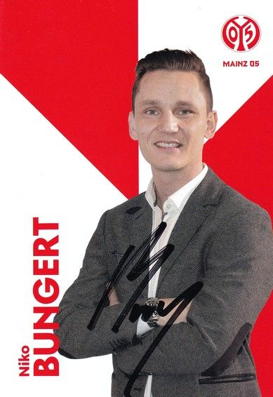 Autogramm Fussball | FSV Mainz 05 | 2021 | Niko BUNGERT