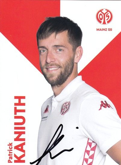Autogramm Fussball | FSV Mainz 05 | 2021 | Patrick KANUTH