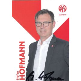 Autogramm Fussball | FSV Mainz 05 | 2021 | Stefan HOFMANN
