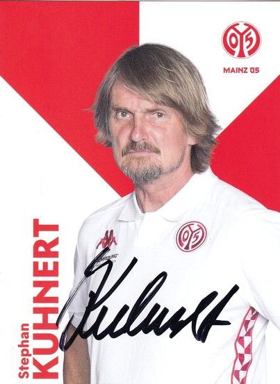 Autogramm Fussball | FSV Mainz 05 | 2021 | Stephan KUHNERT