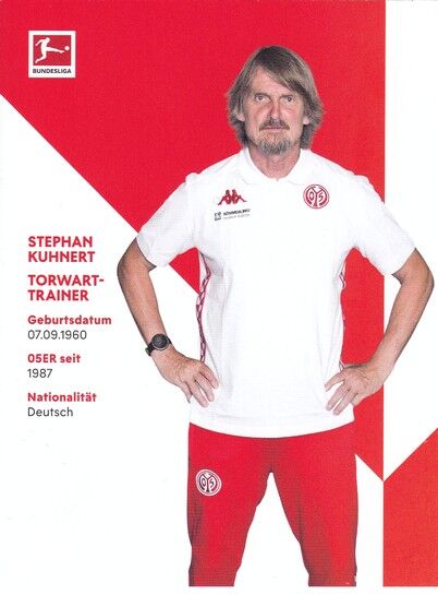 Autogramm Fussball | FSV Mainz 05 | 2021 | Stephan KUHNERT