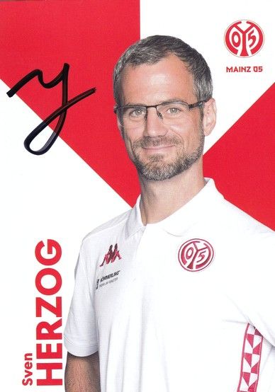 Autogramm Fussball | FSV Mainz 05 | 2021 | Sven HERZOG
