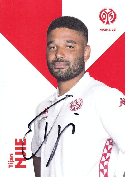 Autogramm Fussball | FSV Mainz 05 | 2021 | Tijan NIJE