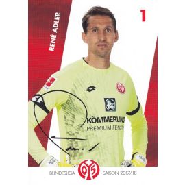 Autogramm Fussball | FSV Mainz 05 | 2017 | Rene ADLER