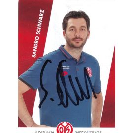 Autogramm Fussball | FSV Mainz 05 | 2017 | Sandro SCHWARZ