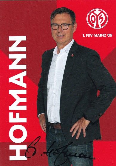 Autogramm Fussball | FSV Mainz 05 | 2020 | Stefan HOFMANN
