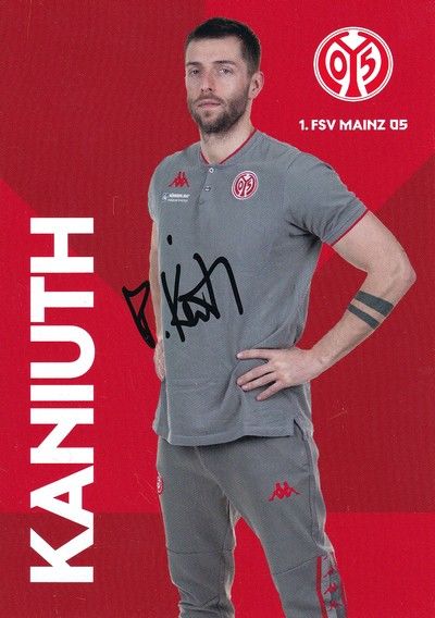 Autogramm Fussball | FSV Mainz 05 | 2020 | Patrick KANIUTH