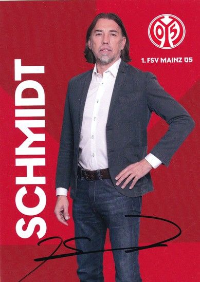 Autogramm Fussball | FSV Mainz 05 | 2020 | Martin SCHMIDT