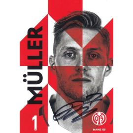 Autogramm Fussball | FSV Mainz 05 | 2019 | Florian MÜLLER
