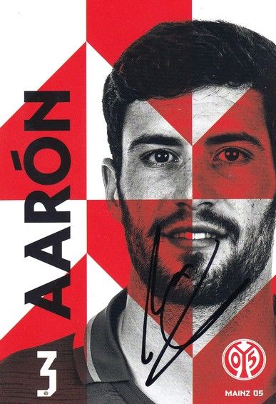 Autogramm Fussball | FSV Mainz 05 | 2019 | Aaron MARTIN