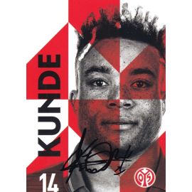 Autogramm Fussball | FSV Mainz 05 | 2019 | Kunde MALONG