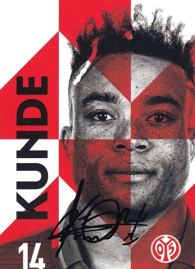 Autogramm Fussball | FSV Mainz 05 | 2019 | Kunde MALONG