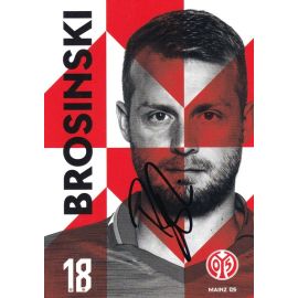 Autogramm Fussball | FSV Mainz 05 | 2019 | Daniel BROSINSKI 