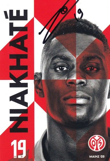 Autogramm Fussball | FSV Mainz 05 | 2019 | Moussa NIAKHATE