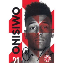 Autogramm Fussball | FSV Mainz 05 | 2019 | Karim ONISIWO 