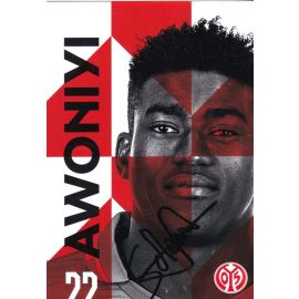 Autogramm Fussball | FSV Mainz 05 | 2019 | Taiwo AWONIYI