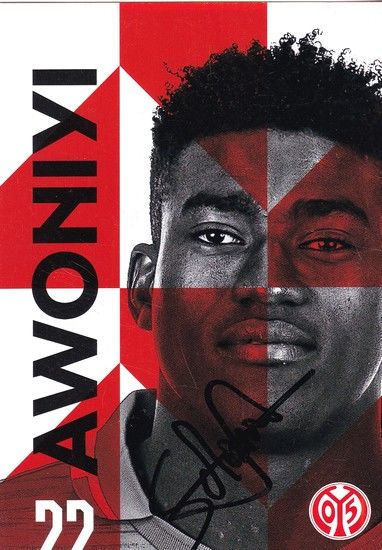 Autogramm Fussball | FSV Mainz 05 | 2019 | Taiwo AWONIYI