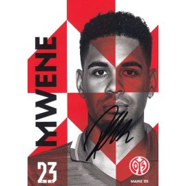 Autogramm Fussball | FSV Mainz 05 | 2019 | Philipp MWENE