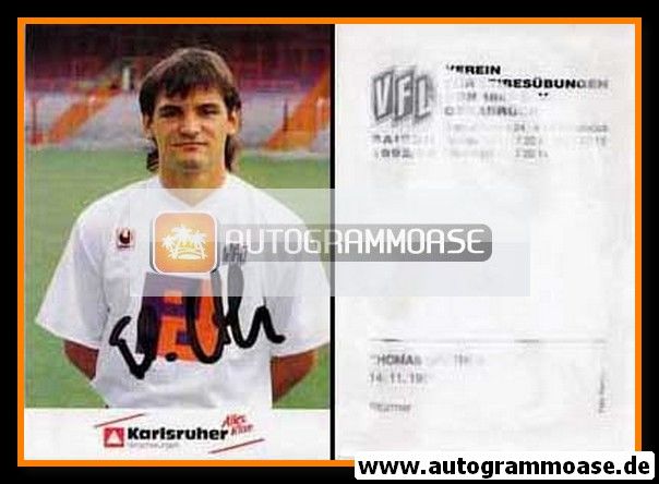 Autogramm Fussball | VfL Osnabrück | 1992 | Thomas GRETHER