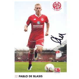 Autogramm Fussball | FSV Mainz 05 | 2015 | Pablo DE BLASIS