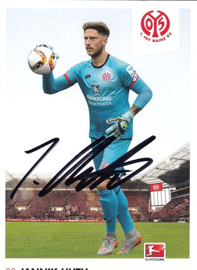 Autogramm Fussball | FSV Mainz 05 | 2015 | Jannik HUTH