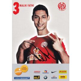 Autogramm Fussball | FSV Mainz 05 | 2010 | Malik FATHI
