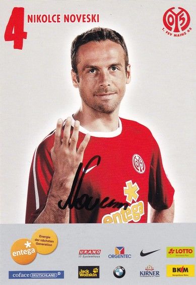 Autogramm Fussball | FSV Mainz 05 | 2010 | Nikolce NOVESKI